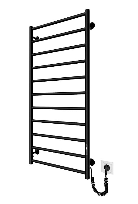 Електрична рушникосушка Mario Урбан -I 1110x500 TR К 2.0 чорний мат Київ - фото 1