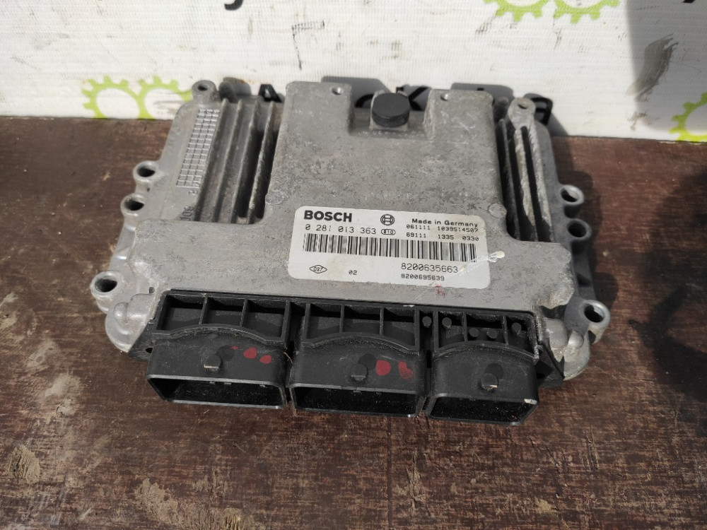 Блок керування двигуном Nissan Primastar 2.5 DCI 2007-2010 (0281013363) Ковель - фото 9