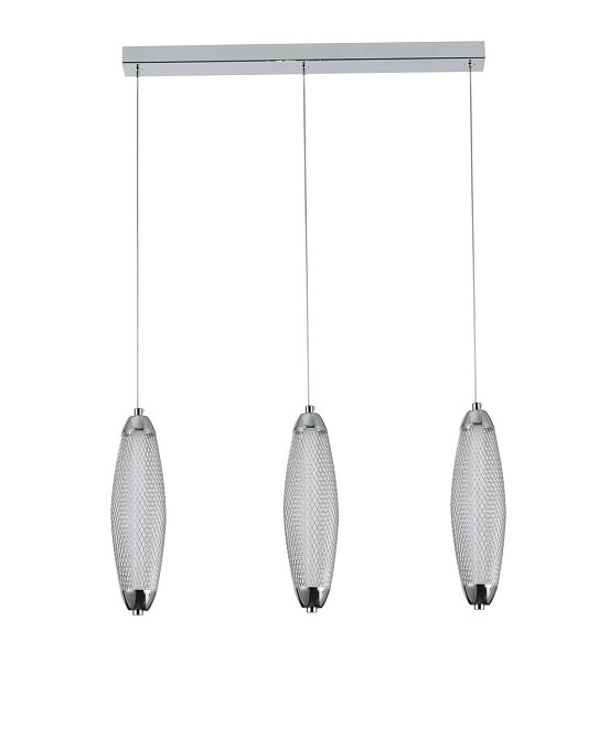 VALESO Підвісний світлодіодний світильник G 2667/3L 24W Хром Коломия - фото 8