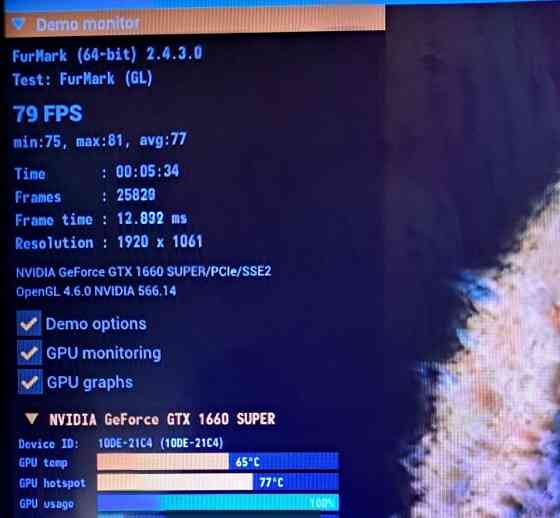 Видеокарта GeForce GTX 1660 Super. Киев