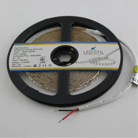 LED-STIL LED стрічка LED-STIL 3000K, 7,2 W, 2216, 120 шт, IP33, 24V, 580LM Коломия
