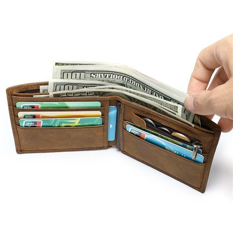 Гаманець горизонтальний Vintage 20042 Коричневий Київ - фото 7