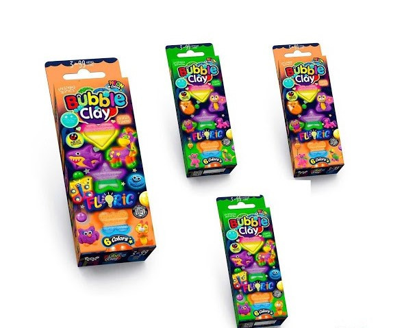 Креативна творчість "Air Clay" 10 кольорів укр (20), шт Київ - фото 1