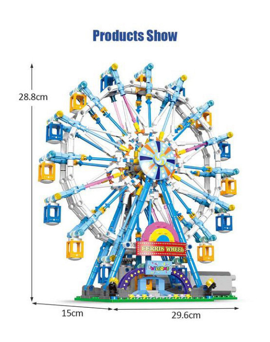 Конструктор колесо обозрения ZKZC Ferris Wheel Киев - изображение 2