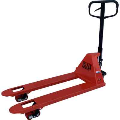 Тележка гидравлическая Vulkan 2т/1150мм, колесо 200*50мм, красный (CBY-AC2.0T) Винница