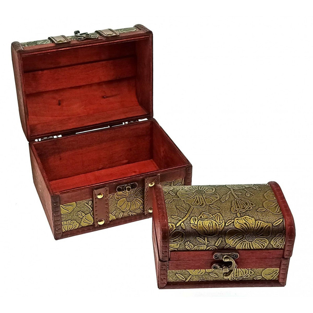 Скринька скриня з дерева набір 2 шт Київ - фото 3