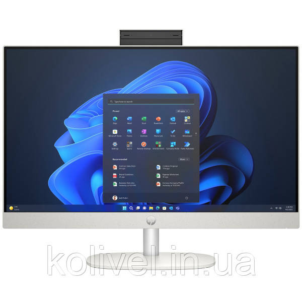 Моноблок 23.8'' HP ProOne 245 G10 Ryzen 5 7520U/16Gb/SSD512Gb/Cam/WiFi/W11P64/Shell White (884Z9EA) Киев - изображение 1