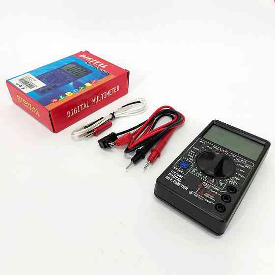 Тестер электрический мультиметр DT 700C, Точный автомобильный мультиметр, Мультиметр HU-690 для электротехники Киев