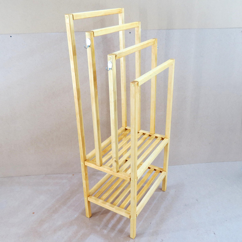 Стійка-вішалка для підлоги "Шрадер" ваніль Миколаїв - фото 1