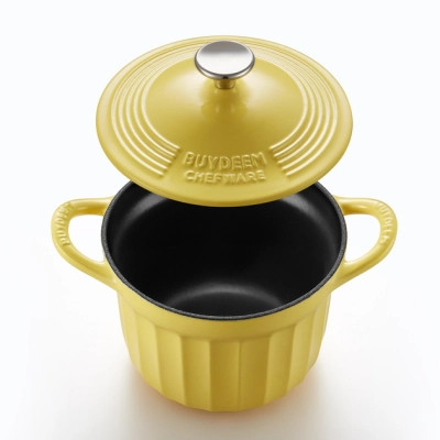 Гусятниця Buydeem CP541 Mellow Yellow чавунна емальована 1.8 л (CP541-MY) Вінниця - фото 8