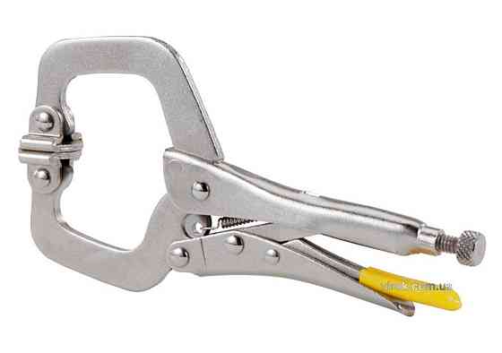 Кліщі затискні STANLEY з фіксатором С-подібний, l= 185 мм Одеса