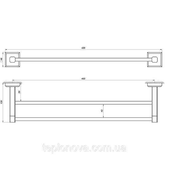 Держатель полотенец TOPAZ TKB 9911/45 Черновцы