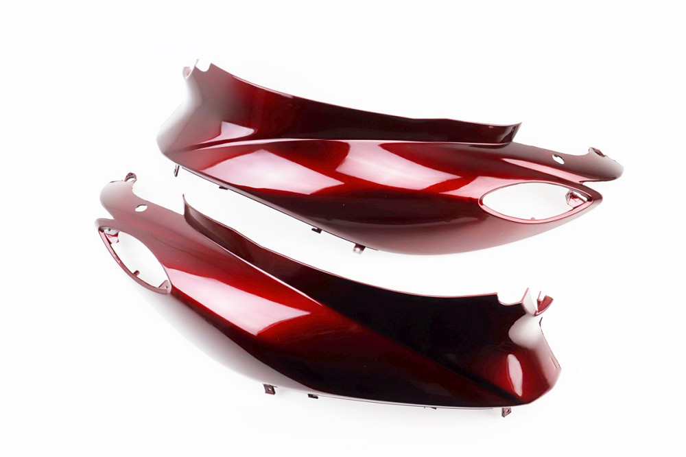 УЦІНКА Yamaha JOG SA-36J/39J пластик - верхній бічний лів+права к-кт 2шт, БОРДОВИЙ (див. фото відламано кріплення) Киев - изображение 1