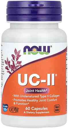 Колаген типу II NOW Foods UC-II, 60 капсул Київ