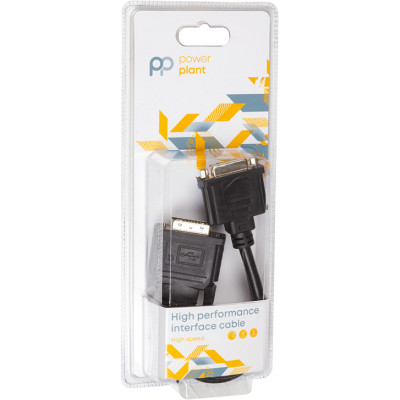 Переходник DVI-I (M) to DVI-D (F) + VGA (F), 0.3m PowerPlant (CA912551) Винница - изображение 3