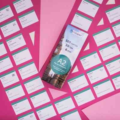 Обучающий набор English Student Карточки для изучения английского языка Pre-Intermediate A2, украинский (39122576) Винница