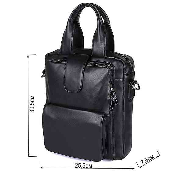 Сумка мужская Черная (Vintage) Киев