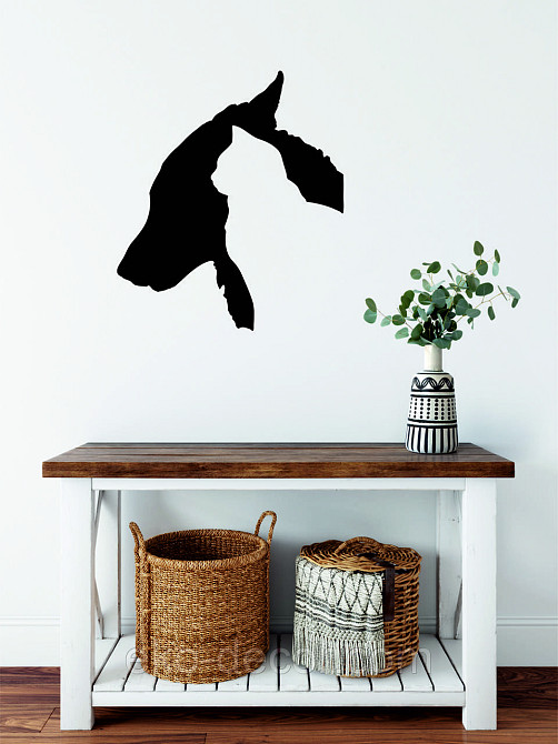 Декоративне настінне Панно «Кіт та Собака», Декор на стіну 90*78 см, Чорний Київ - фото 4