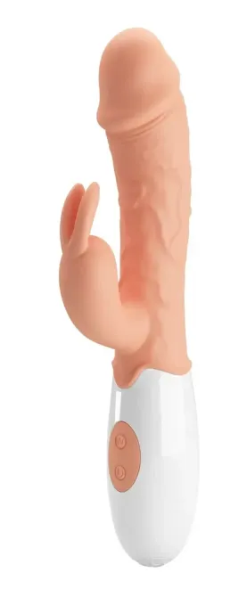 Вибратор с стимулятором клитора Pretty Love - Easter Bunny, BI-014962R Sex Aura Киев - изображение 2