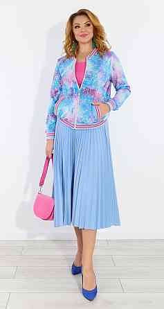 Костюм плісе з бомбером (52) Київ