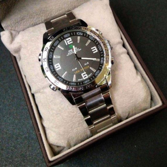 Годинник чоловічий наручний Weide Standart Silver Вінниця - фото 9