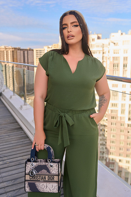 Летний повседневный женский костюм 