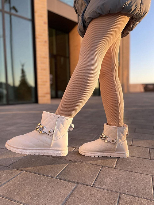 Lonza Угги жіночі LONZA бежеві натуральна шкіра висота 13 см розмір 41 (218-28F 4889) Коломия - фото 8