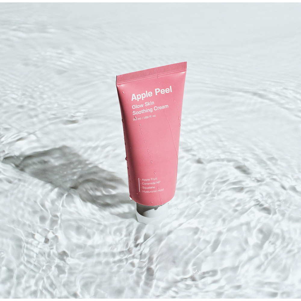 Крем заспокійливий з ефектом сяйва Apple Peel Glow Skin Soothing Cream (Tube) Sungboon Editor 50 мл Київ - фото 3