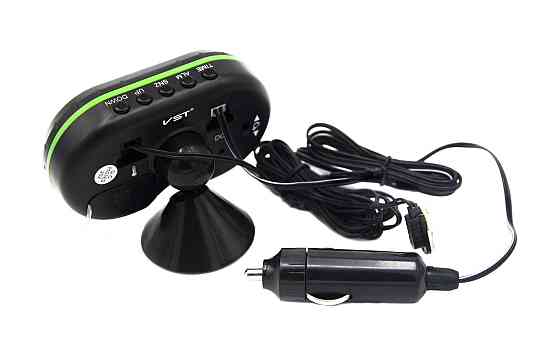 Електронні годинники VST-7009V для автомобіля живлення 12V Дніпро