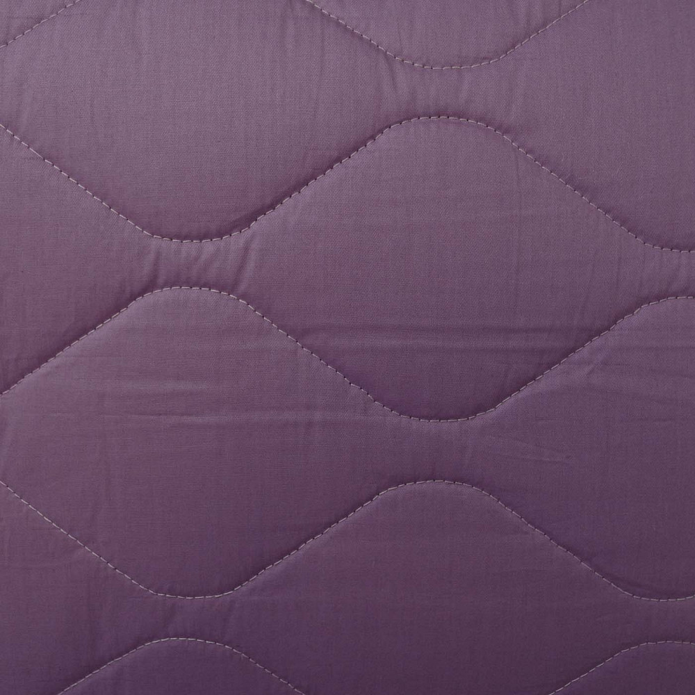 Подушка конопляная стеганная YouStar 50х70 см чехол 100% хлопок Сатин (Фиолетовый) Сумы - изображение 2