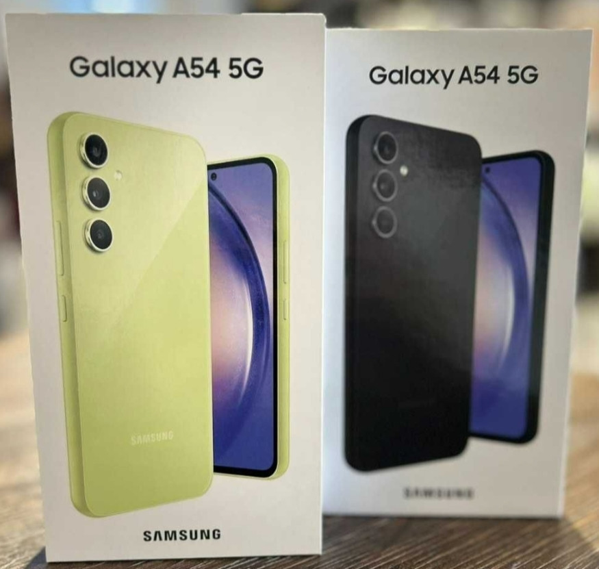 Смартфон: Samsung Galaxy A54 5G 8/256Gb. GRAPHITE Lime. Київ - фото 1