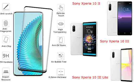 Захисне скло HyperGlass Pro для Sony Xperia 10 II, Xperia 10 III, Xperia 10 III Lite – максимальна чутливість та захист Київ