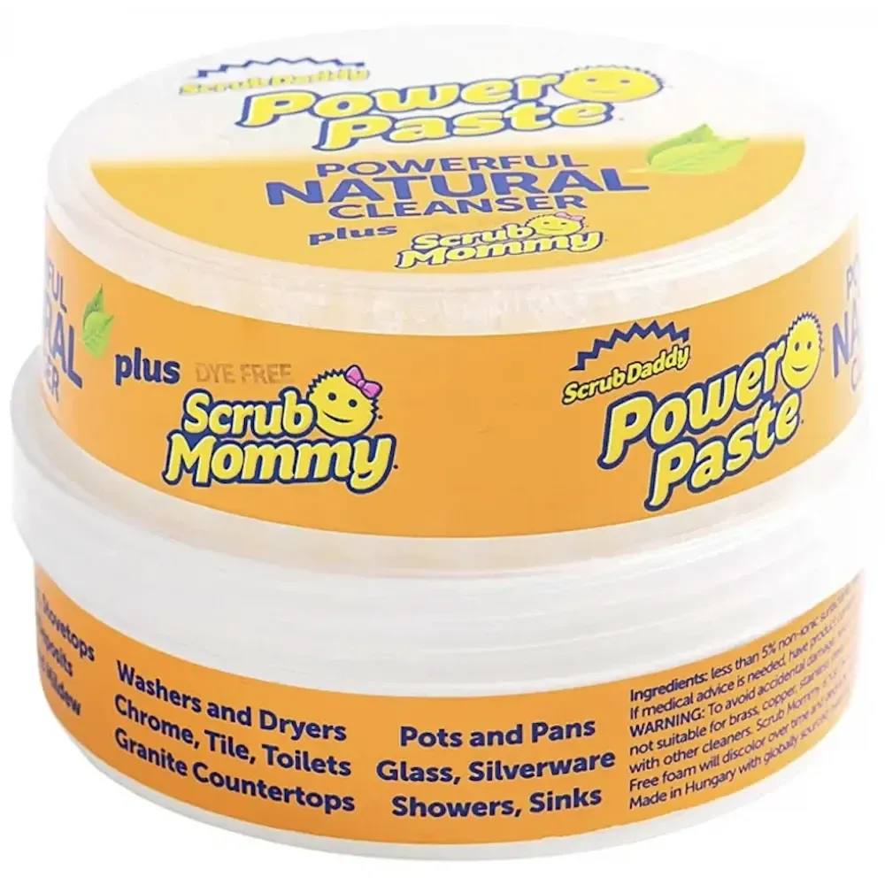 Чистящая паста с губкою Scrub Mommy Power Paste + Scrub Mommy 250 гр Львів - фото 1