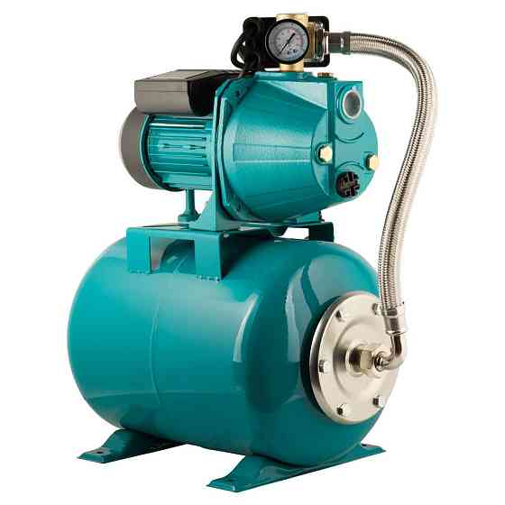 Станция 0.75кВт Hmax48м Qmax 55л/мин (самовсасывающий насос) 24л Украина AQUATICA JETa80A5/UA (775092/24) Ровно