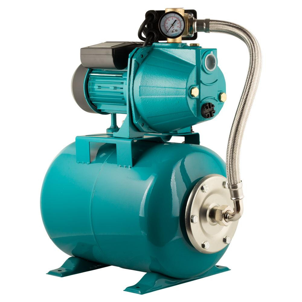 Станция 0.75кВт Hmax48м Qmax 55л/мин (самовсасывающий насос) 24л Украина AQUATICA JETa80A5/UA (775092/24) Ровно - изображение 4