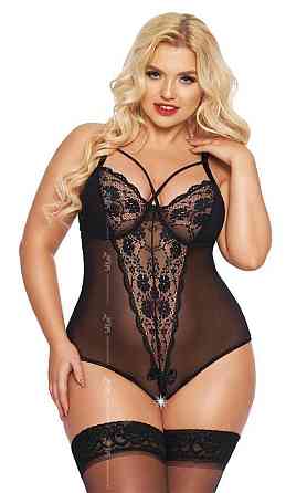 Боді - Amanda, black - 2XL Sex Aura Київ