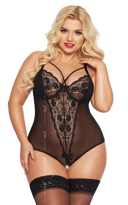 Боди - Amanda, black - 2XL Sex Aura Киев - изображение 1