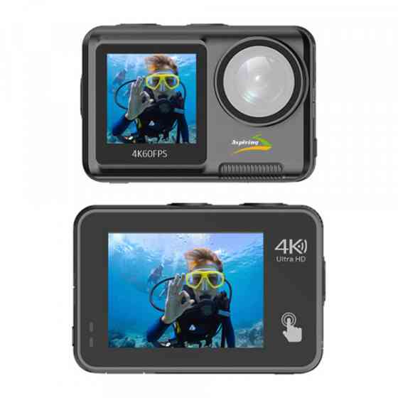 Цифр. відеокамера Aspiring Repeat 4 ULTRA HD 4K DUAL SCREEN (86ASZE21PB) Киев