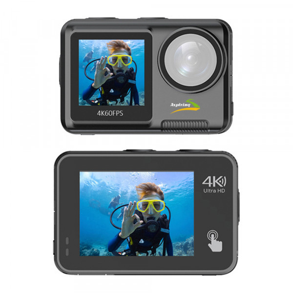 Цифр. відеокамера Aspiring Repeat 4 ULTRA HD 4K DUAL SCREEN (86ASZE21PB) Київ - фото 4