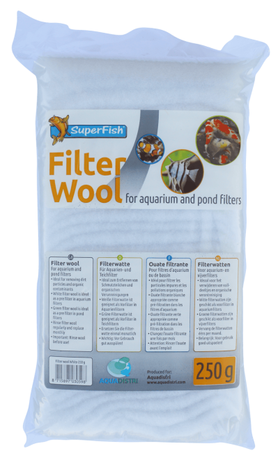 Фільтрувальна вата FILTER COTTON WHITE 250GR (C8040011) Київ - фото 1