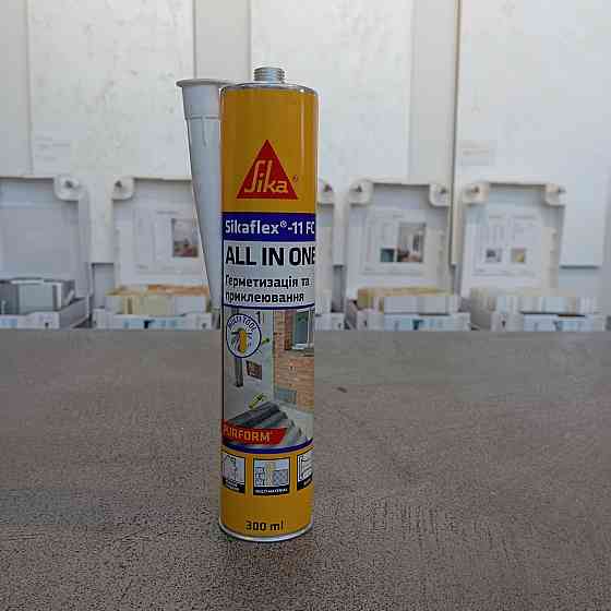 Клей-герметик поліуретановий Sika Sikaflex-11 FC 300 мл сірий Киев