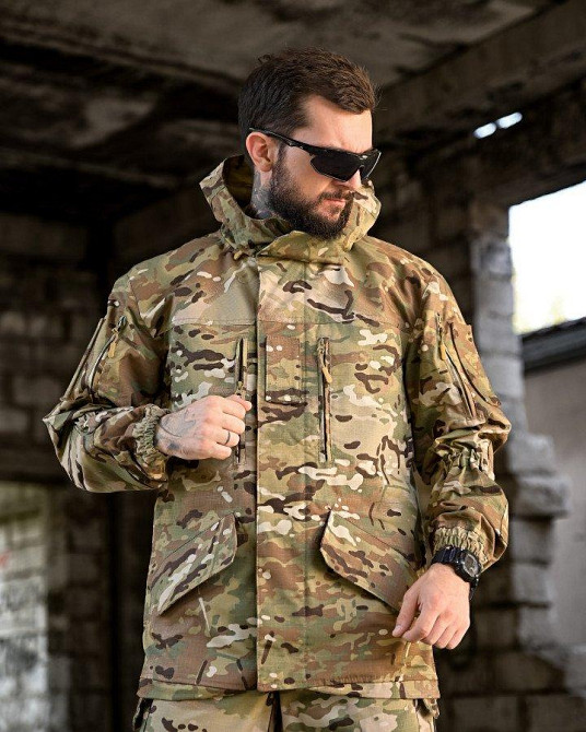 Демисезонный тактический костюм Горка ДСТУ мультикам  ПП7860 Одесса - изображение 5