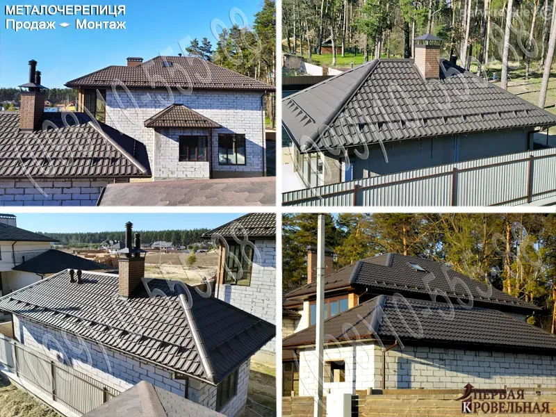 Покрівельні роботи Білогородка, Шевченково. Заміна покрівлі. Будівництво даху. Монтаж покрівлі під ключ. Київ - фото 9