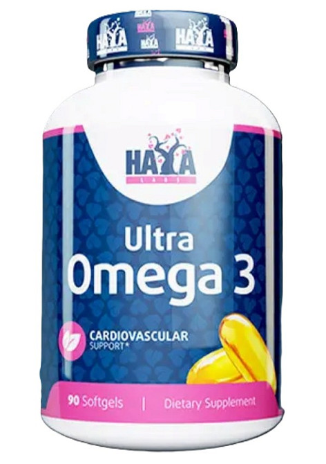 Омега 3 Haya Labs Ultra Omega 3 90 капсул Луцк - изображение 1