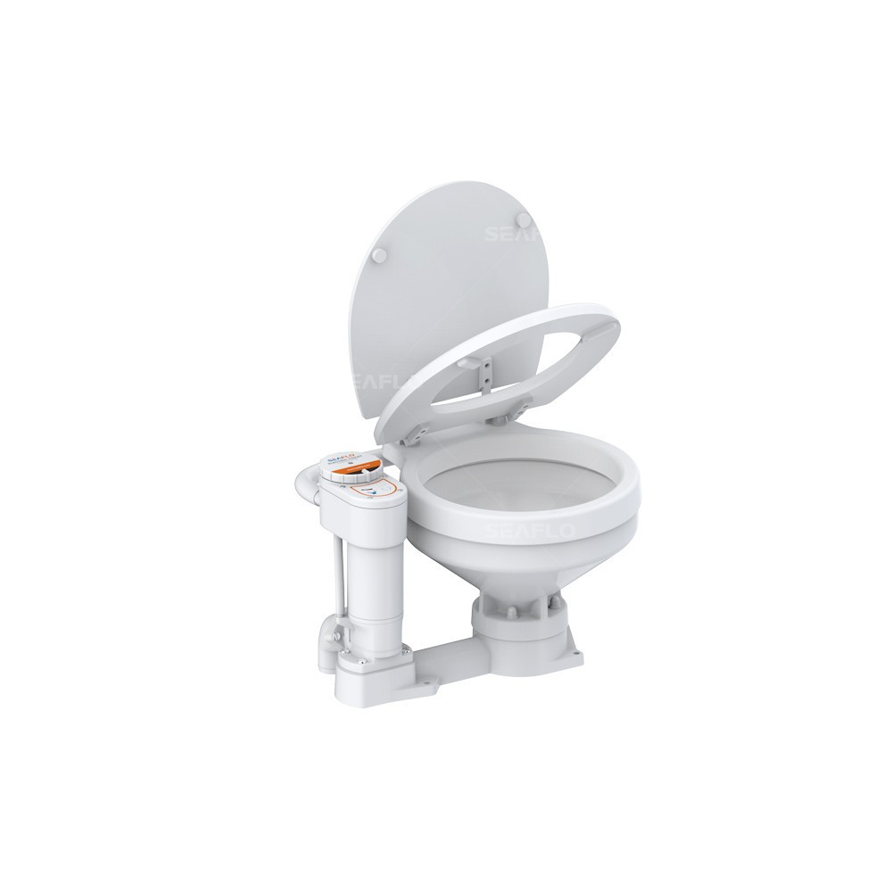 Туалет унитаз морской электрический конверсионный SEAFLO компактный размер 12В Киев - изображение 5