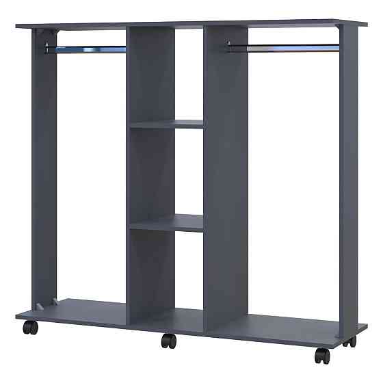 Гардеробная стойка Doros Д3 130х40,6х121 см Графит (DRS-011424) Львов