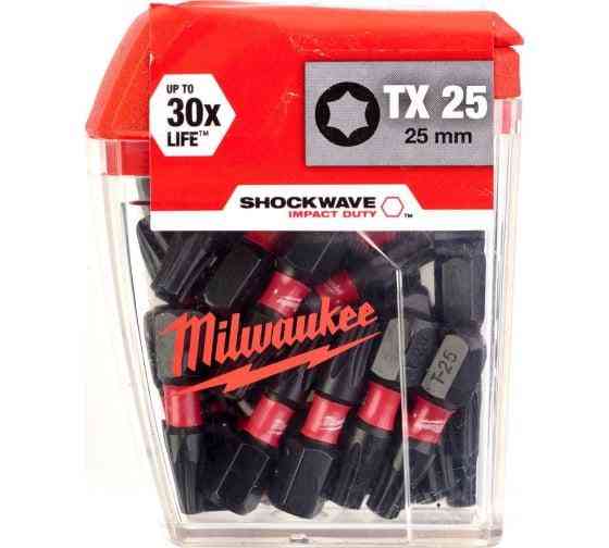 Біта для шурупокрута SHOCKWAVE (TX25; 25 мм) Milwaukee 4932430880 Коломия