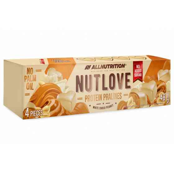 Nut Love 4Pieces - 48g White Choco Peanut (Поштучно) (До 06.26) Киев