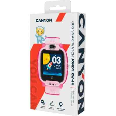 Смарт-часы Canyon CNE-KW44PP Jondy KW-44, Kids smartwatch Pink (CNE-KW44PP) Винница