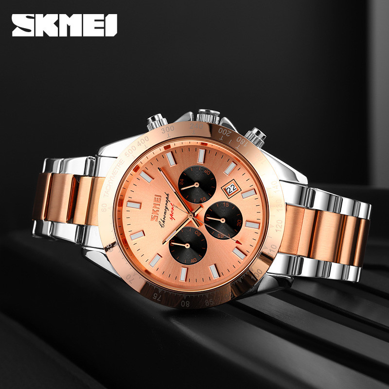 Skmei 9259RGRG Rose Gold-Rose Gold Київ - фото 3
